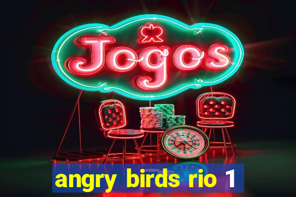 angry birds rio 1